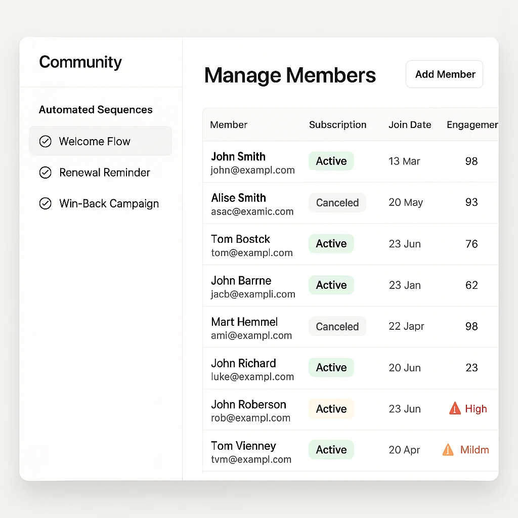 Paid Community Automation: The Four Workflows That Actually Matter
