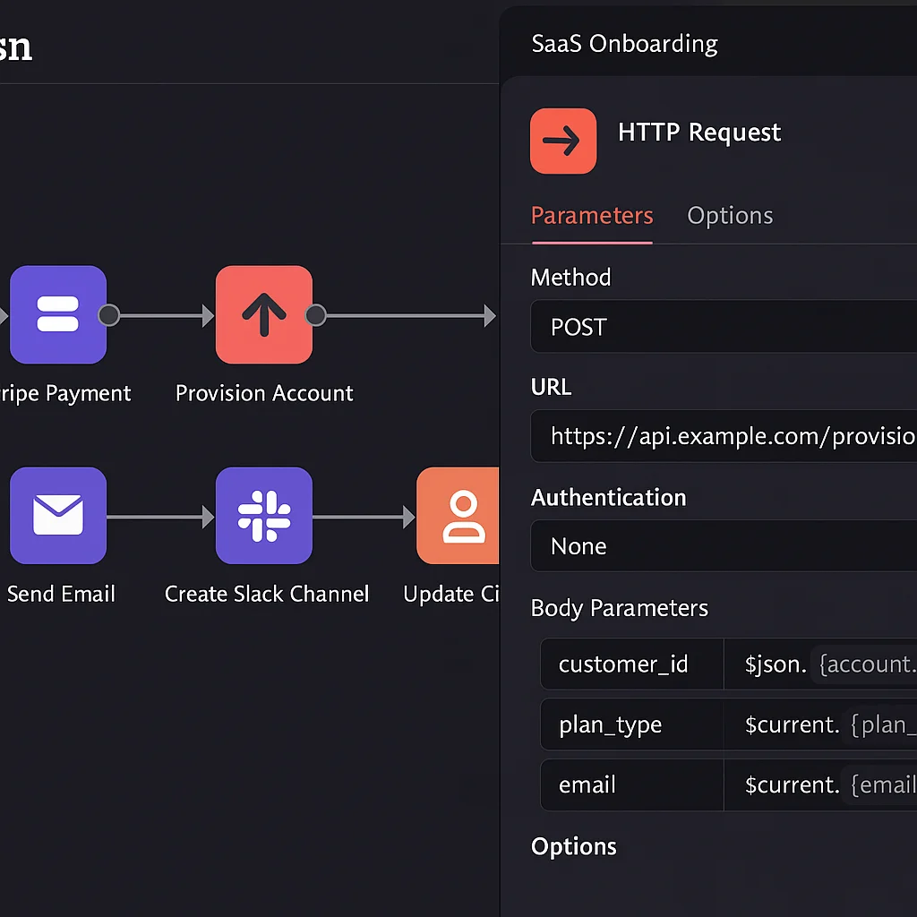 SaaS Onboarding Workflow Builder: How to Build It Properly in n8n