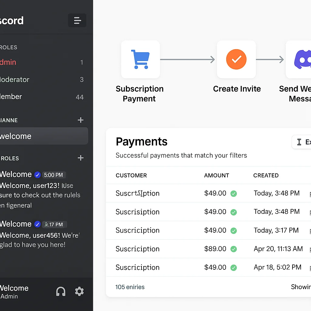 Paid Discord Community That Runs Itself